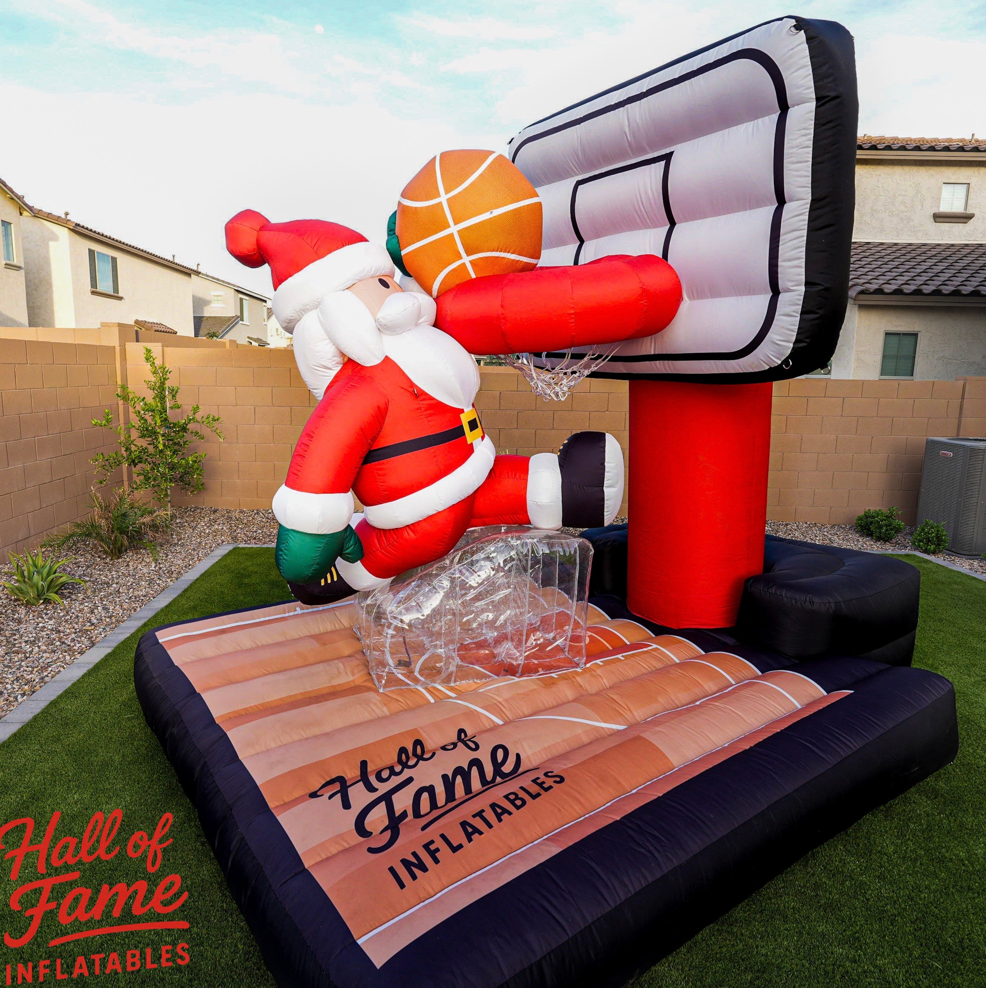Dunking Santa