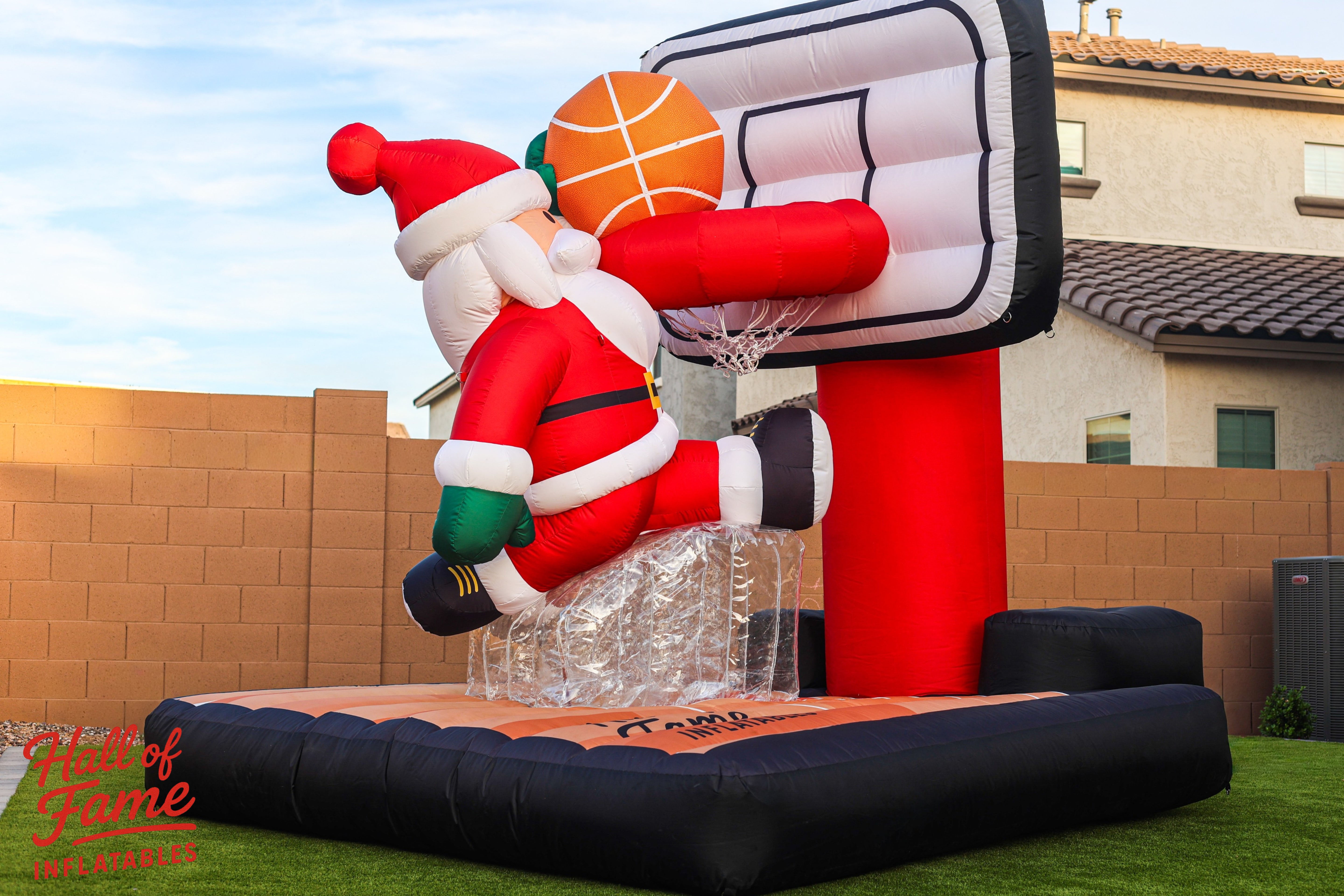 Dunking Santa